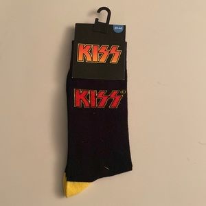 KISS logo socks